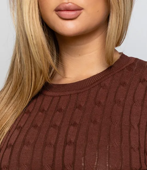 Платье #КТ2058 (1), шоколадный