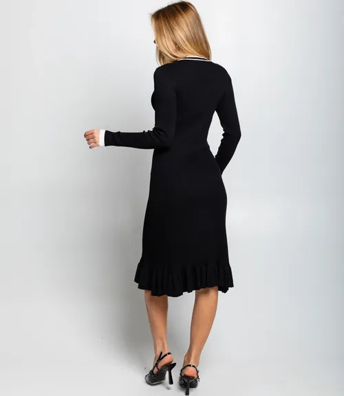 Платье #КТ5904, чёрный