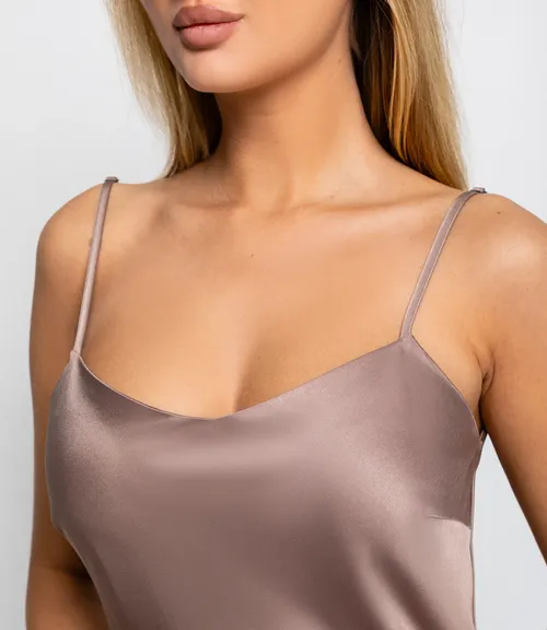 Платье #ОКТ025024, тёмно-бежевый