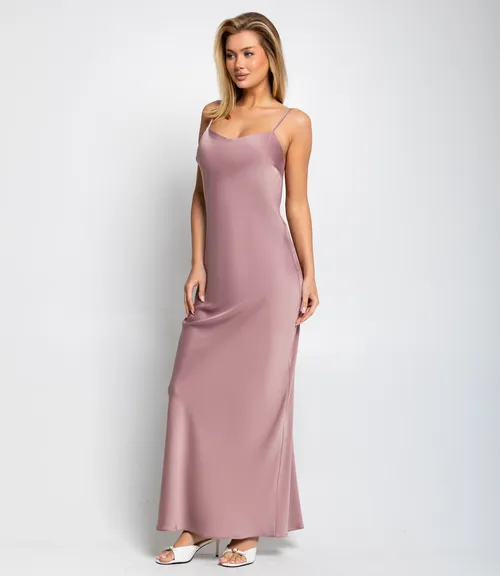 Платье #ОКТ025024, пыльная роза