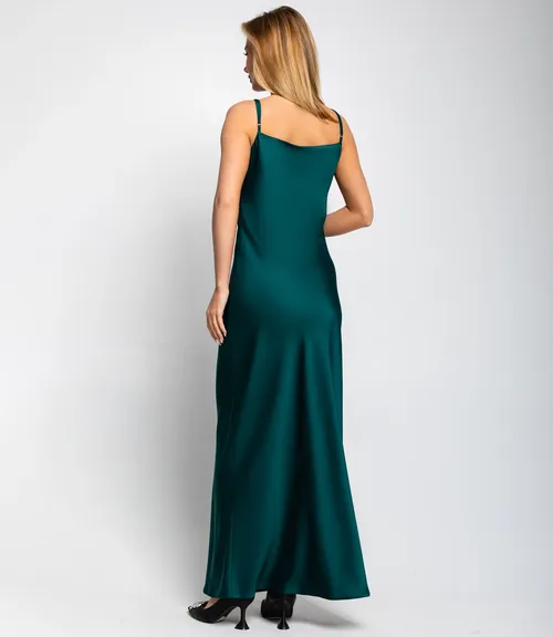 Платье #ОКТ025024, изумрудный