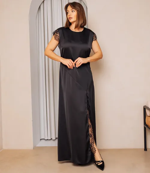 Платье #ОКТ025023, чёрный