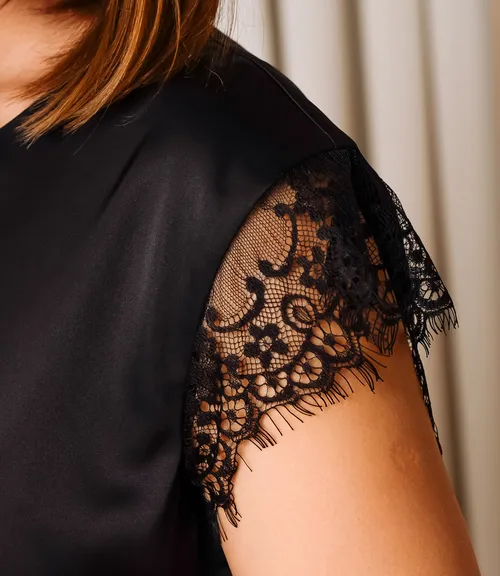 Платье #ОКТ025023, чёрный