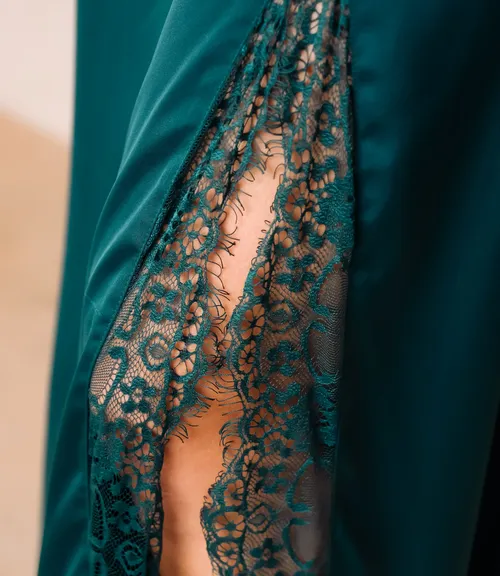 Платье #ОКТ025023, изумрудный