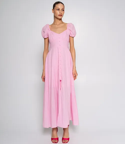 Платье #ОКТ025006, розовый