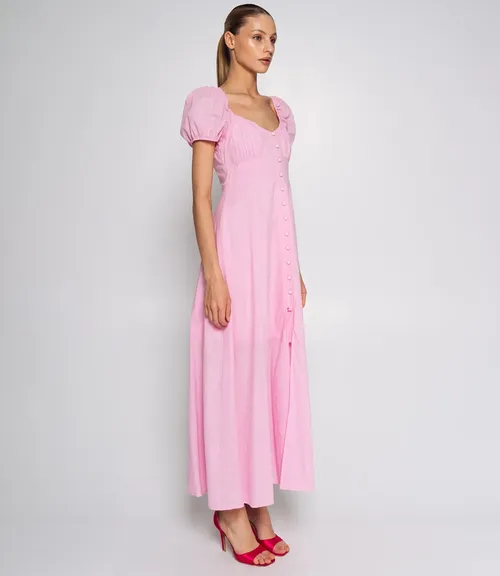 Платье #ОКТ025006, розовый