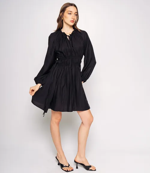 Платье #КТ1515, чёрный