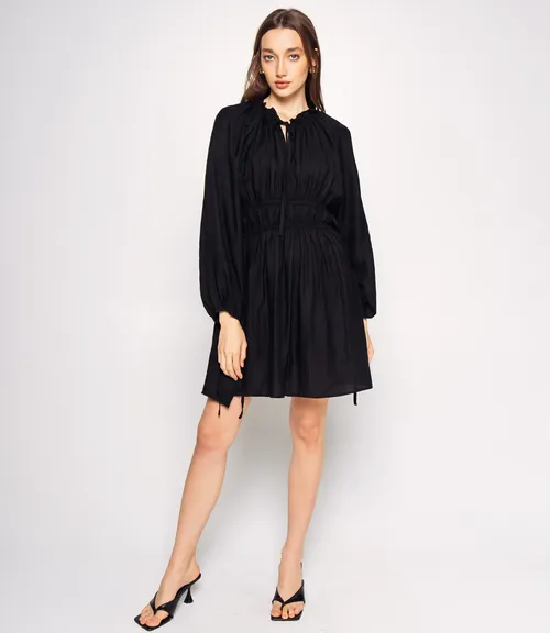 Платье #КТ1515, чёрный