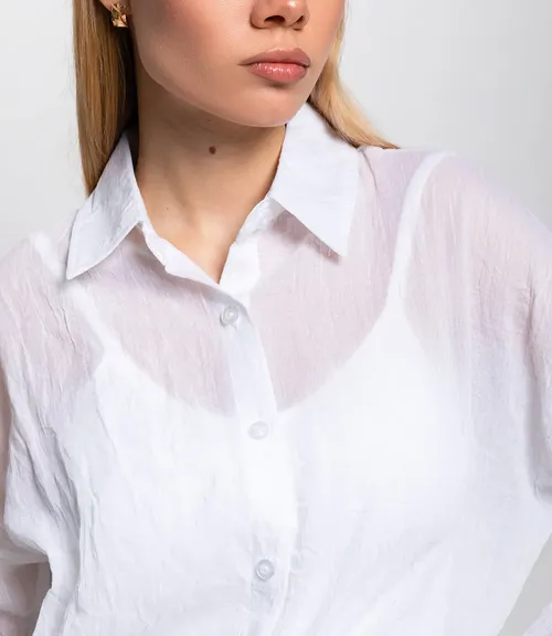 Рубашка #ОКТ115001, белый