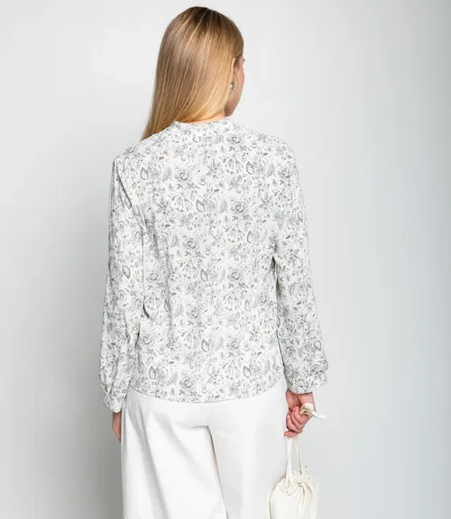 Блуза #КТ803 (8), серый