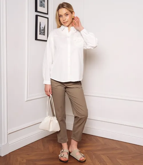 Рубашка #КТ6810 (4), белый