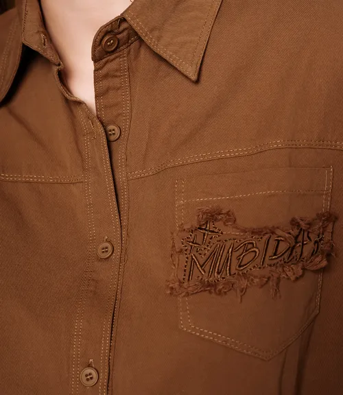 Рубашка #КТ6810 (4), хаки