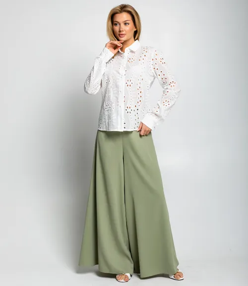 Блуза #ОКТ086009, белый