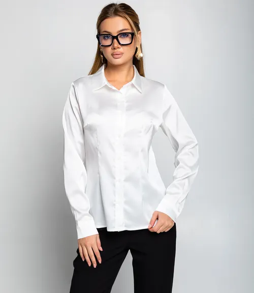 Блуза #ОКТ025022, белый
