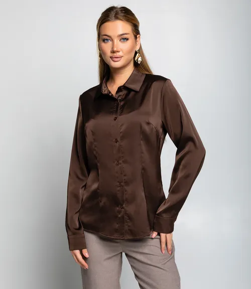 коричневый