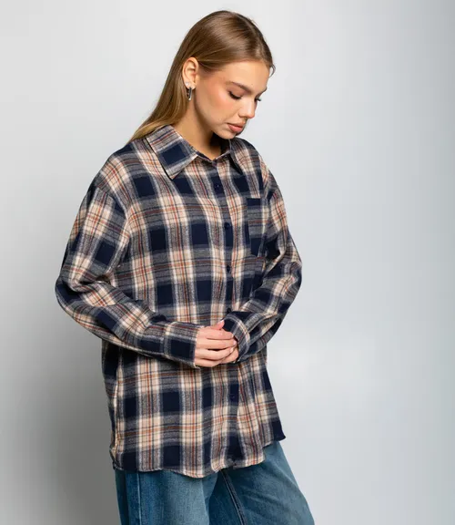 Рубашка #КТ225 (5), тёмно-синий