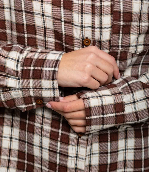 Рубашка #КТ225 (5), белый,шоколадный