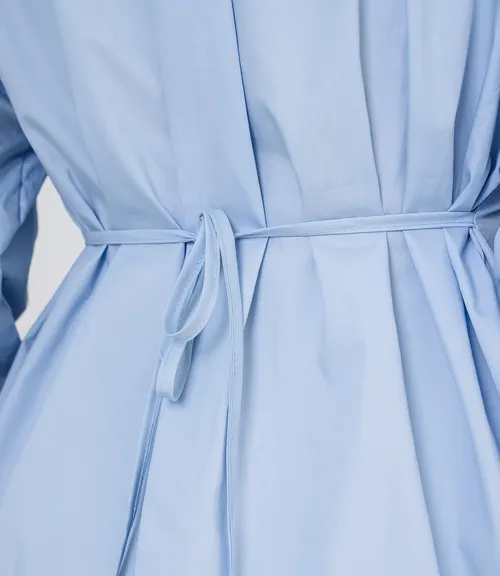 Рубашка #КТ3696, голубой