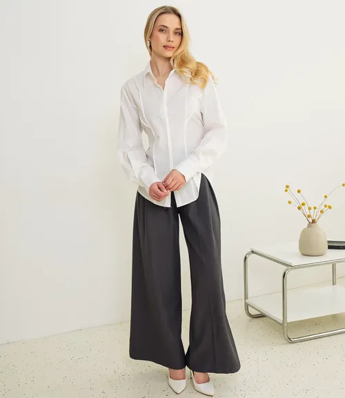 Рубашка #КТ3696, белый