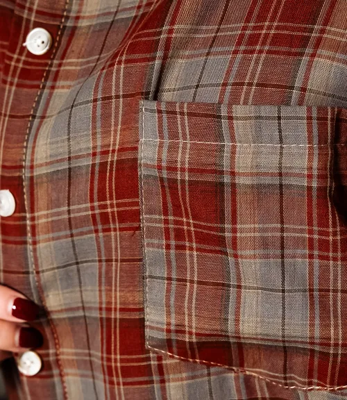 Рубашка #КТ7008 (2)-4, серый