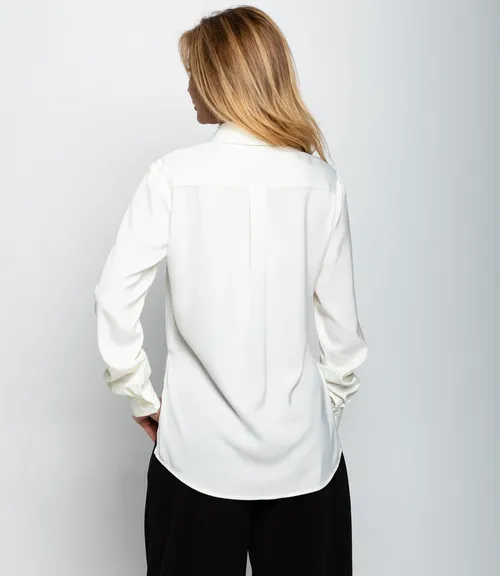 Блуза #1В2321, молоко