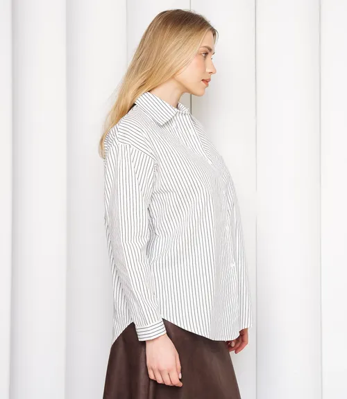 Рубашка #КТ0026, белый