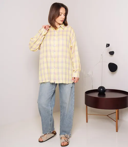 Рубашка #КТ2358 (4), жёлтый