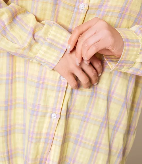 Рубашка #КТ2358 (4), жёлтый