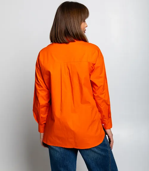 Рубашка #КТ3160 (8), оранжевый