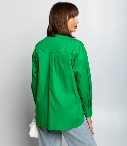 Рубашка #КТ3160 (8), зелёный