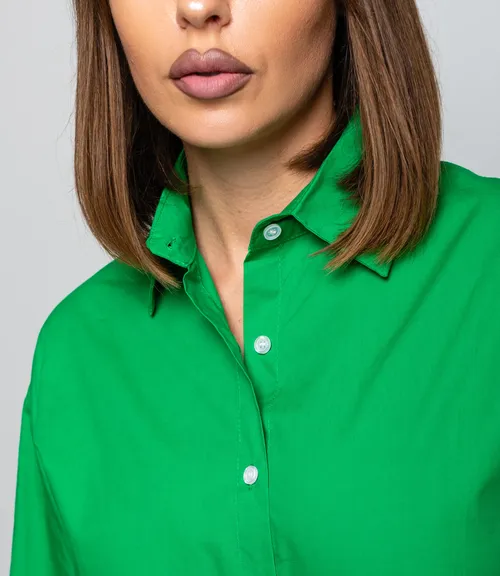 Рубашка #КТ3160 (8), зелёный