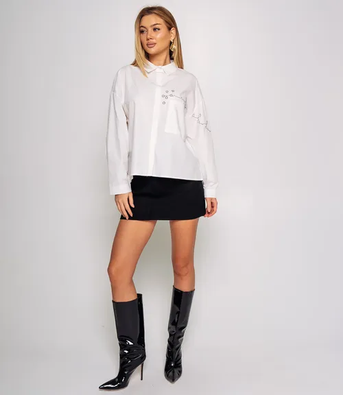 Рубашка #КТ2210 (3), белый