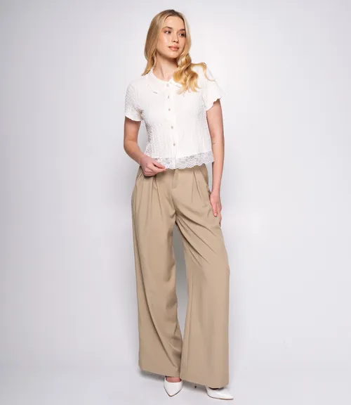 Рубашка #КТ319 (3), кремовый