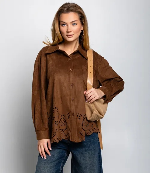 коричневый