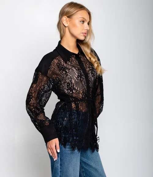 Рубашка #КТ1016 (4), чёрный