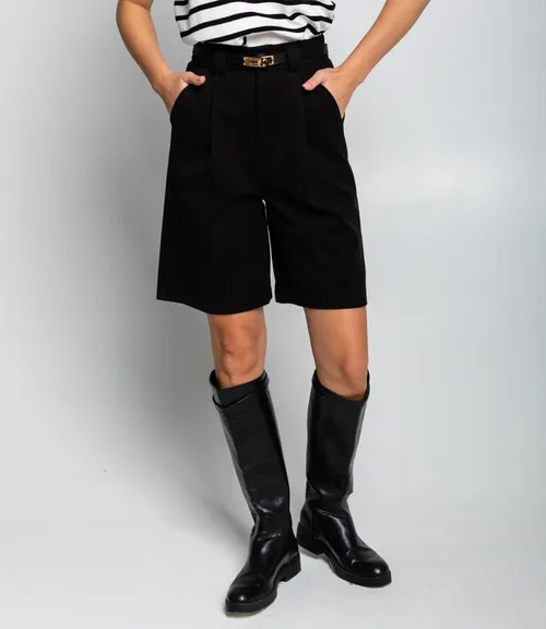 Шорты #КТ25122, чёрный