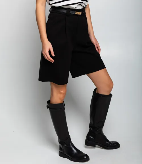 Шорты #КТ25122, чёрный