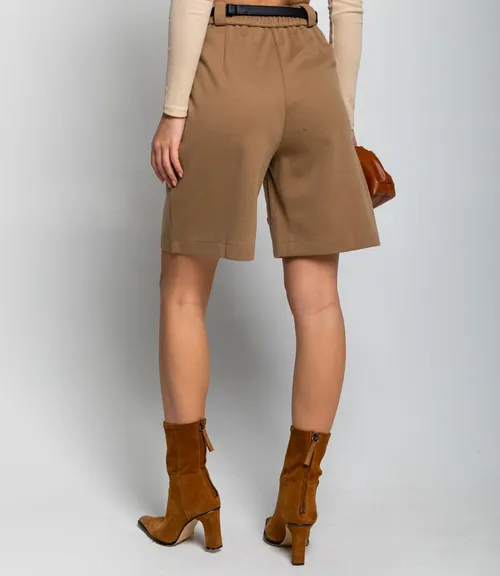 Шорты #КТ25122, тёмно-бежевый