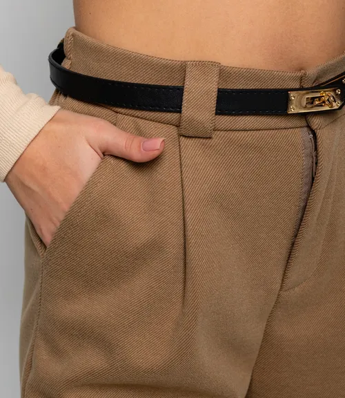 Шорты #КТ25122, тёмно-бежевый