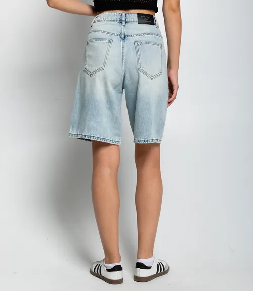 Джинсовые шорты #КТ07 (7), голубой