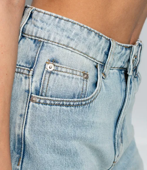 Джинсовые шорты #КТ07 (7), голубой