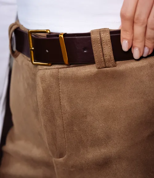 Шорты #КТ578, тёмно-бежевый