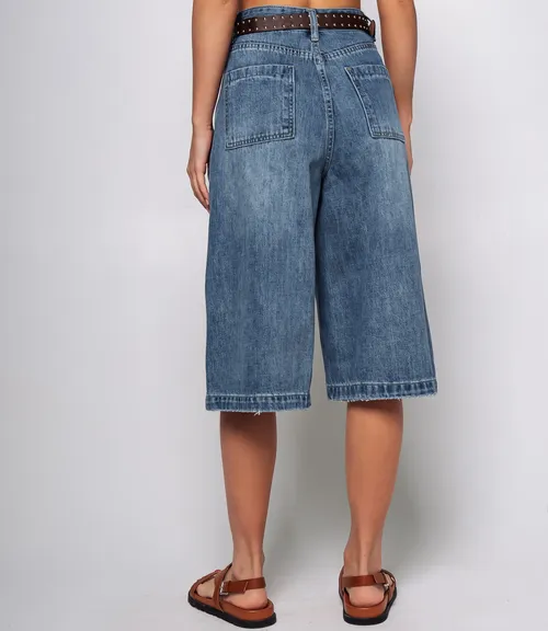 Джинсовые шорты #КТ5035, синий