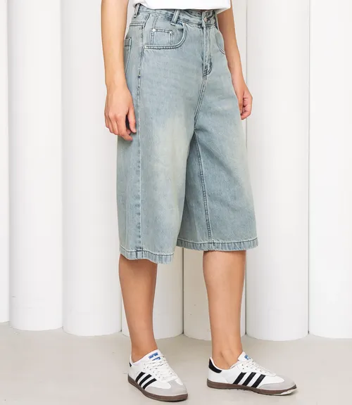 Джинсовые шорты #КТ3256, голубой