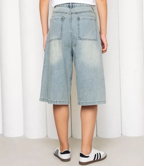 Джинсовые шорты #КТ3256, голубой