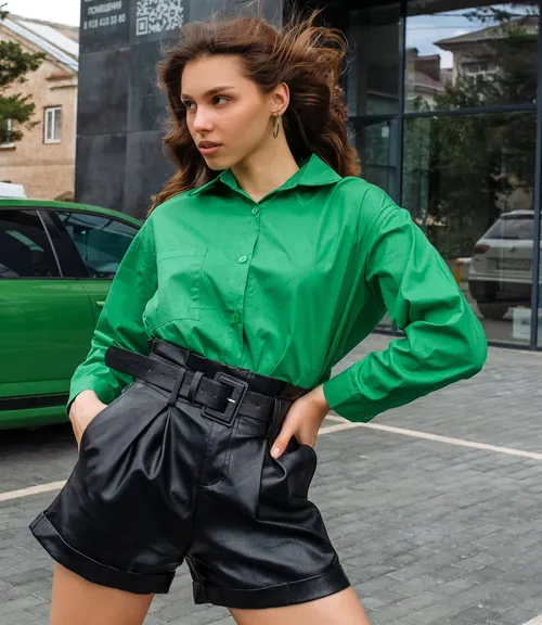 Шорты #КТ6562, чёрный - фото 1