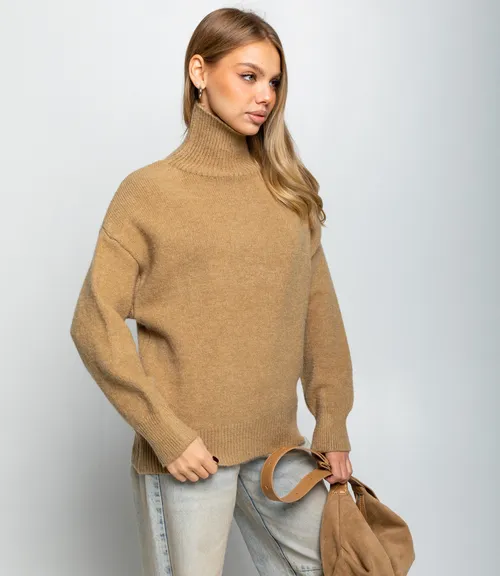 Свитер #КТ2587 (1), светлый хаки