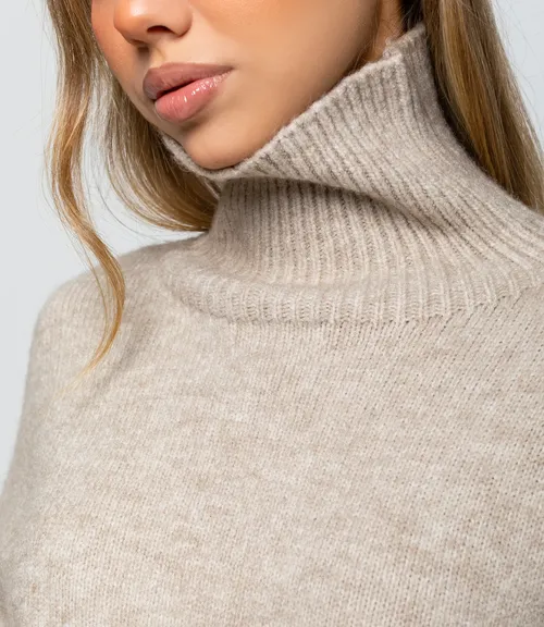 Свитер #КТ2587 (1), бежевый