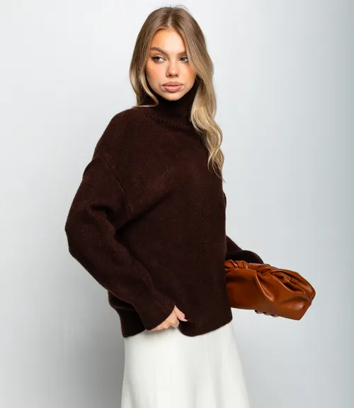 Свитер #КТ2587 (1), шоколадный