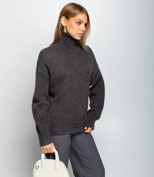 Свитер #КТ2587 (1), тёмно-серый